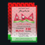 Invitation Funny Face Watermelon Enfant's 00th Birthday<br><div class="desc">Funny Face Watermelon Kids Any Age Birthday Invitation prête à vous personnaliser. Idéal pour un petit 1er, 2ème, 3ème, 4ème, 5ème, 6ème, 7ème, 8ème, 9ème, 10ème, etc... anniversaire. ⭐ Ce Produit est 100% Personnalisable. Les graphiques et / ou le texte peuvent être ajoutés, supprimés, déplacés, redimensionnés, changés autour, tournés, etc......</div>