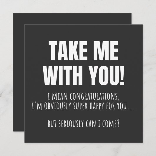 Invitation Funny Farewell Mug (Devant / Derrière)