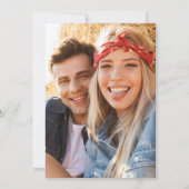 Invitation Funny Free Drink Photo Wedding Save the Date (Dos)