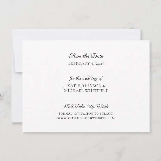 Invitation Funny Free Drinks Photo Enregistrer la date Annonc (Dos)