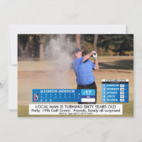 Funny Golf Anniversaire ⛳ 📢 Nouvelles de rupture!