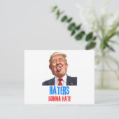 Invitation Funny Haters va détester des citations drôles en d (Debout devant)