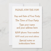 Invitation Funny Highland Cow Barbecue (Dos)