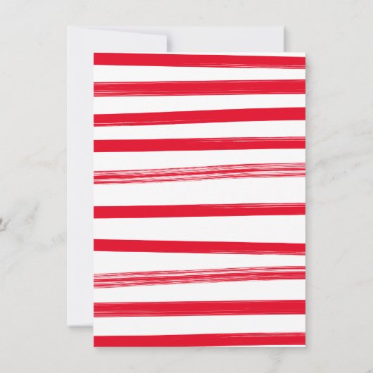 Invitation Funny Ho Ho Saint-Africain Père Noël Noël (Dos)