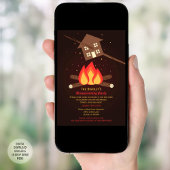 Invitation Funny Littéral Fête du réchauffement ménager