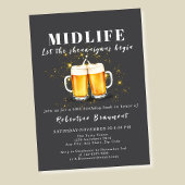 Invitation Funny Midlife Crisis Shenanigans 50e anniversaire