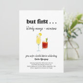 Invitation Funny Mimosa et la Fête des mariées de Bloody Mary (Debout devant)