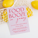 Invitation Funny Minimaliste violet sans jeux Fête des mariée<br><div class="desc">Conçu pour coordonner avec pour la collection de Faire-part de mariage "brillantes". Pour modifier les détails, cliquez sur "Détails". Pour déplacer le texte ou modifier la taille, la police ou la couleur, cliquez sur "Modifier à l'aide de l'outil de conception". Voir le lien de collection sur cette page pour voir...</div>