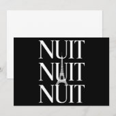 Invitation Funny Nuit (Devant / Derrière)