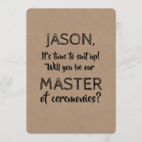 Funny Original Master of Cérémonies