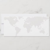 Invitation Funny passport, boarding pass ticket 5th birthday (Dos)