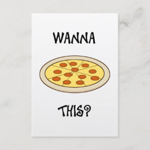 Invitation Funny Pizza Party