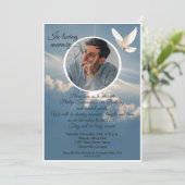 Invitation Funny RIP Jeunesse 30e anniversaire de fête funéra (Debout devant)