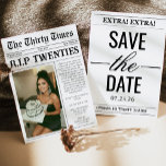 Invitation Funny RIP Twenties Newspaper 30th Birthday<br><div class="desc">Funny RIP Twenties Newspaper 30th Birthday Invitation</div>