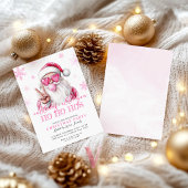 Invitation Funny Santa Claus Christmas Friendmas Party