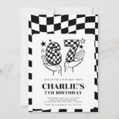 Invitation Funny Six Seven Party 67 Boy Birthday (Devant)