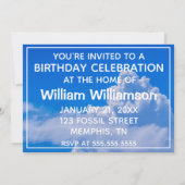 Invitation Funny Vieux Fokker DR 1 (Dos)