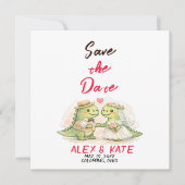 Invitation Funny Wedding Save the Date (Devant)