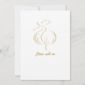 Invitation Funny Woman's Gold Midlife Still Hot 50th Birthday (Dos)