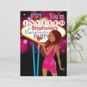 Invitation Fuschia de Las Vegas (Debout devant)