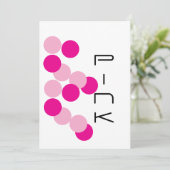 Invitation Fusion rose harmonieuse (Debout devant)