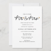 Invitation Futur Groupe d'engagement M. et Mme Photo (Devant)