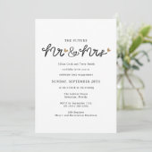 Invitation Futur Groupe d'engagement M. et Mme Photo (Debout devant)