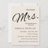 Invitation Futur Mme. (Devant)