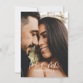 Invitation Futur Mme. | Black & White Brunch & Bubbly Photo (Dos)