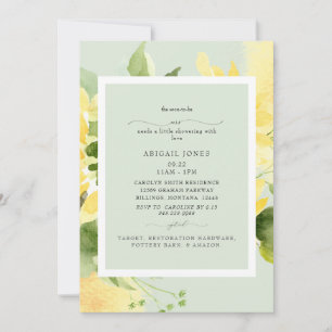 Invitation Futur Mme Fête de Mariage de Tournesol 