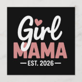 Invitation Future Maman 2026 Révélation de Grossesse Nouvelle (Devant)