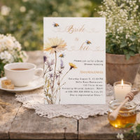 Future mariée bouquet de fleurs sauvages shower de