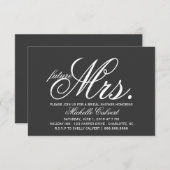 Invitation - future Mme (Devant / Derrière)