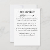 Invitation future soeur (Devant)