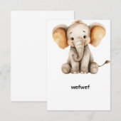 Invitation fwefwef (Devant / Derrière)