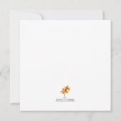 Invitation Gaffez l'invitation de baby shower d'abeille (Dos)