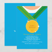 Invitation Gagnants de la médaille/invitation de cérémonie de (Devant / Derrière)