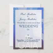 Invitation GAIA Mapping the Universe (Devant)