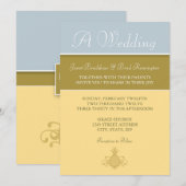 Invitation gaie d'ananas (Devant / Derrière)