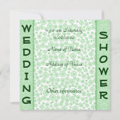 Invitation gaie de nounours d'Apple de wedding (Dos)