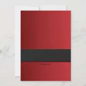 Invitation gaie de partie d'échange de cadeau de (Dos)