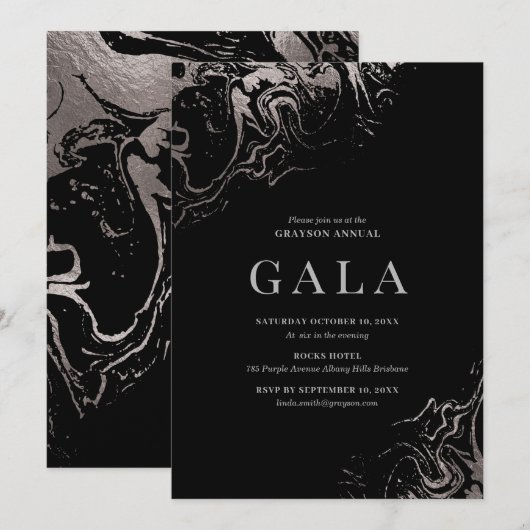 Invitation Gala (Devant / Derrière)