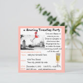 Invitation Gala d'années '20 d'hurlement (Debout devant)