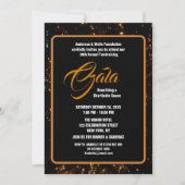 Invitation Gala de bienfaisance de luxe Ball Événement de col (Devant)