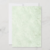 Invitation Gala de charité des succulents de cadre géométriqu (Dos)