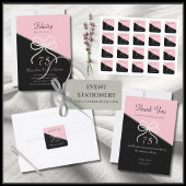 Invitation Gala des 75 ans de Chic Simplement Époustouflant R