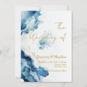 Invitation Gala des rêves de marbre AZURE (Devant)