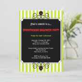 Invitation Gala d'Halloween (Debout devant)