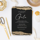 Invitation Gala Gold Layers