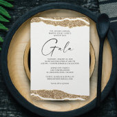 Invitation Gala Gold Layers